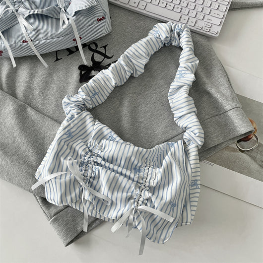 Bolso de Hombro Plisado con Solapa para Mujer - Image 30
