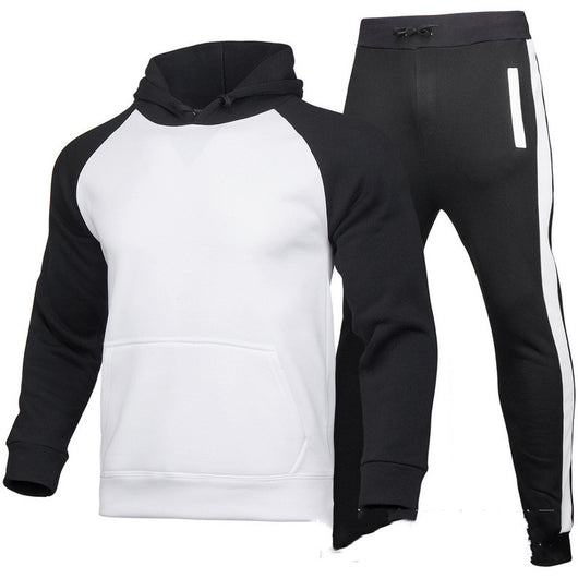 Suéter Deportivo para Hombre con Mangas Raglán y Costuras de Contraste - Image 13