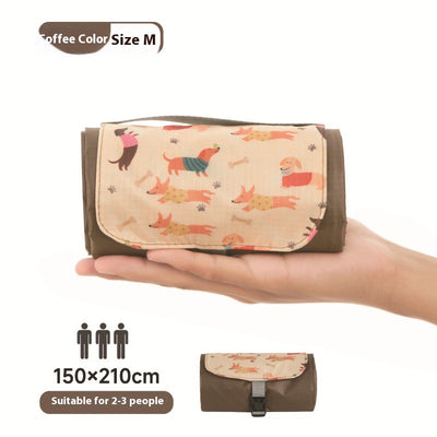 Manta de Picnic Impermeable Acolchada Premium - Image 9