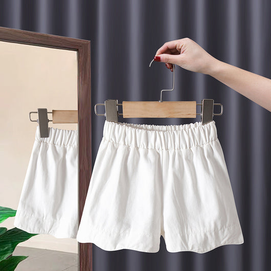 Shorts Blancos Estilo Coreano para Niño - Versátil y Moderno - Image 31