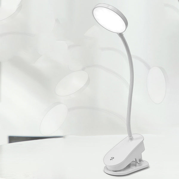 Lámpara de Escritorio USB con Clip y Protección Ocular