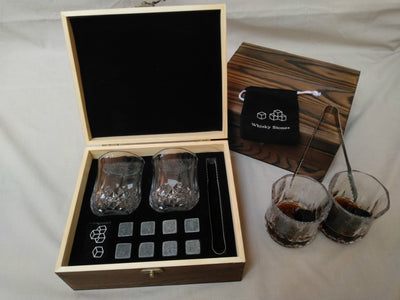 Set de Whisky Premium con Piedras de Hielo y Caja de Madera - Image 16