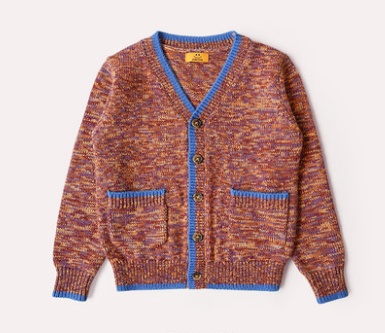 Cardigan Tejido Infantil con Estampa Floral - Abrigo Suéter para Niñas y Niños - Image 8