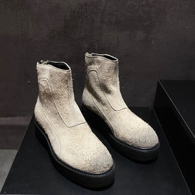 Botas Martin de Cuero para Hombre Estilo Británico