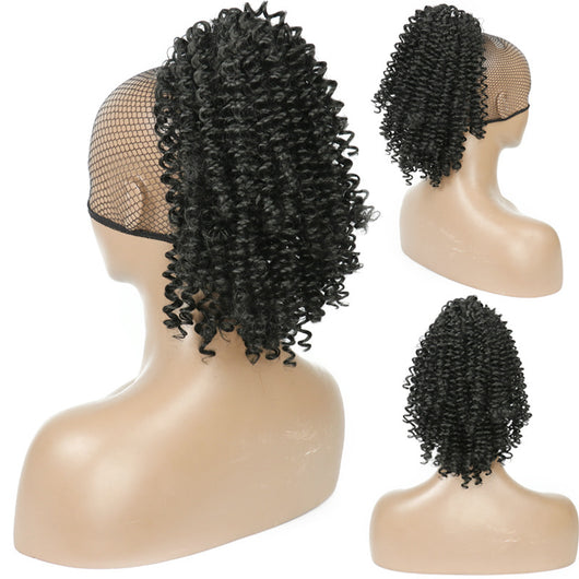Extensión de Cabello Rizado Voluminoso - Fibra Sintética Premium - Image 2