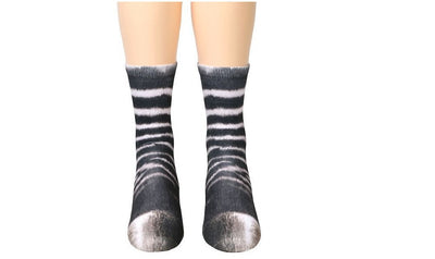 Calcetines Largos Unisex con Diseño de Garras de Gato 3D - Image 8