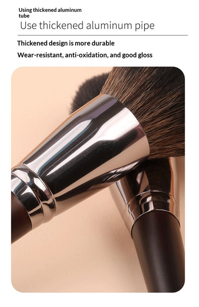 Set Profesional de Brochas para Sombras y Correctores con Cerdas Naturales - Image 9