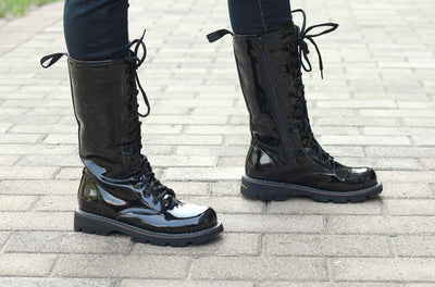 Botas Martin de Cuero Charol Altas para Hombre - Estilo Premium - Image 13