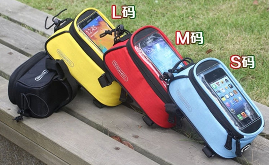 Bolsa Frontal para Bicicleta Compatible con iPhone y Smartphones - Image 3