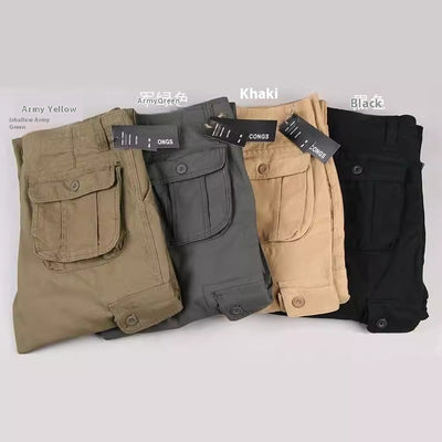 Pantalones de Trabajo Multibolsillos Hombre Cómodos y Resistentes - Image 3