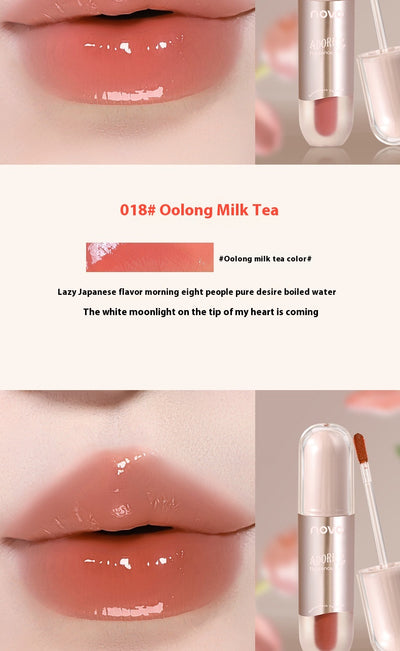 Brillo Labial Transparente Efecto Agua - Acabado Puro y Luminoso - Image 21