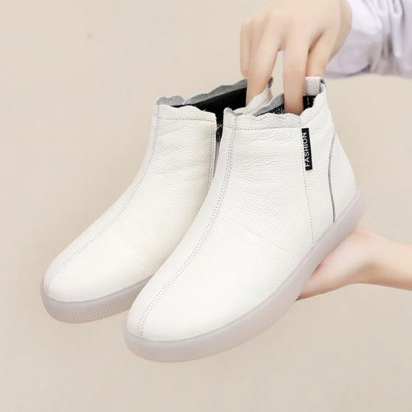 Zapatos de Trabajo para Mujer con Suela Blanda y Talón Plano
