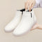 Zapatos de Trabajo para Mujer con Suela Blanda y Talón Plano