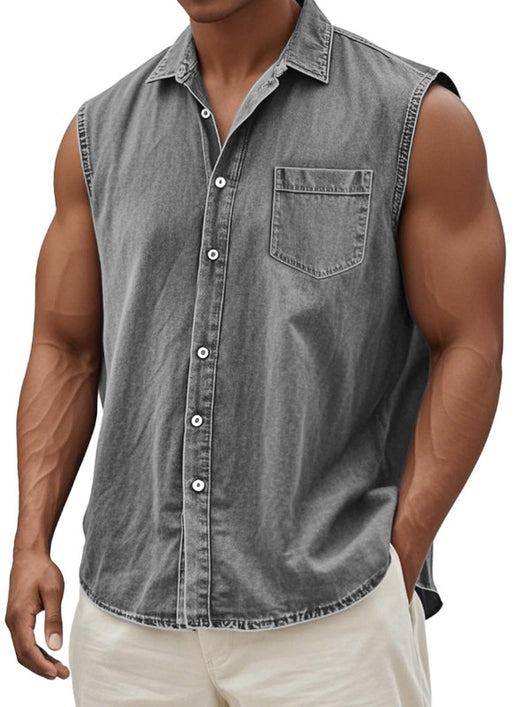 Chaleco Casual Hombre con Estampado Digital 3D - Image 10