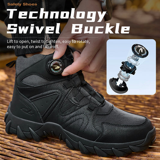 Botas de Trabajo Ligeras, Cómodas y de Seguridad para Hombre - Image 2