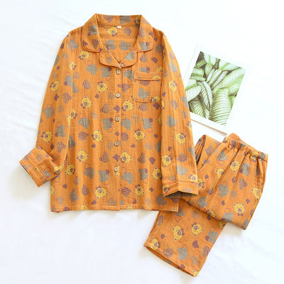 Pijama Suit Jacquard con Solapa - Corte Holgado y Elegante - Image 11
