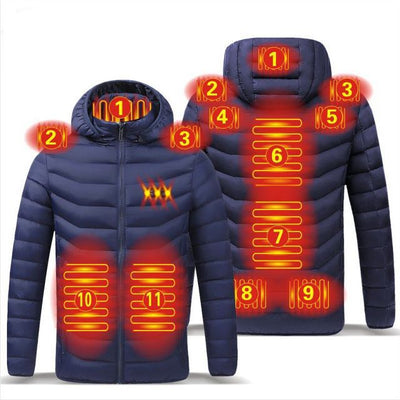 Chaqueta Calefactable Inteligente para Hombre con Carga USB - Image 4
