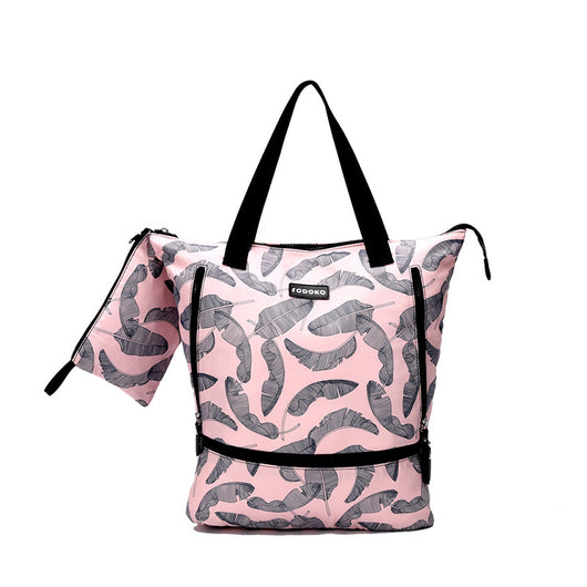 Bolsa Deportiva de Lona Gran Capacidad - Bolso Duffel Portátil para Yoga y Gimnasio - Image 8