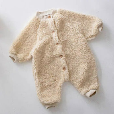 Pelele Suave de Botones para Bebé - Otoño e Invierno - Image 11