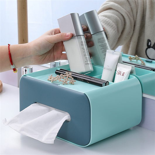 Organizador Multifuncional de Escritorio para Pañuelos, Cosméticos y Maquillaje - Image 15