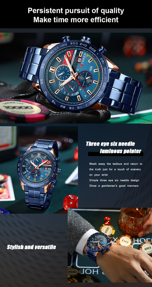 Reloj Deportivo Impermeable Multifuncional con Calendario y Esfera Grande - Image 9