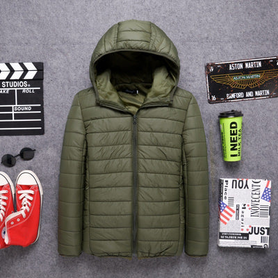 Chaqueta Impermeable con Capucha Ligera para Hombre - Image 9