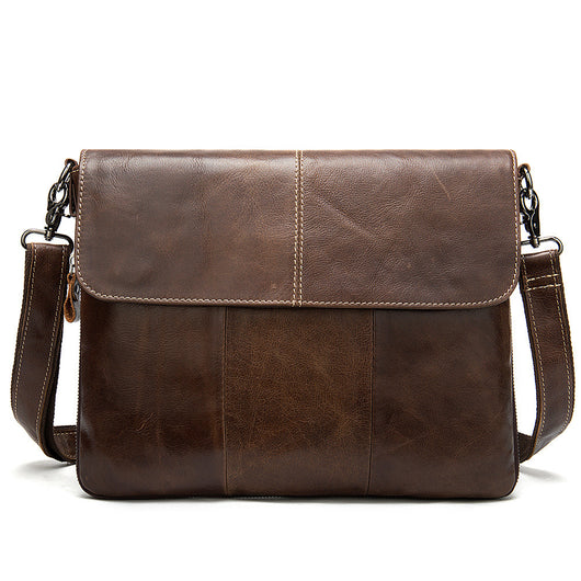 Bolsa de Hombro Ejecutiva con Solapa para Hombre - Image 15