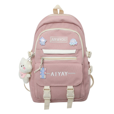 Mochila para Computadora de Gran Capacidad Estilo Japonés - Image 17