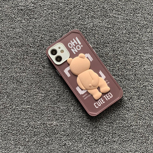 Funda para Teléfono Oso 3D Adorable - Image 3