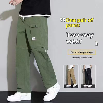 Overol Desmontable Estilo Americano para Hombre, 2 en 1 - Image 6