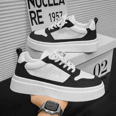 Tenis Blancos Casuales Elevadores de Altura para Hombre - Image 4