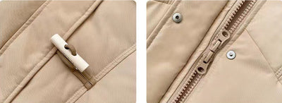 Chaqueta Suelta de Algodón para Mujer - Estilo Casual y Cómodo - Image 13