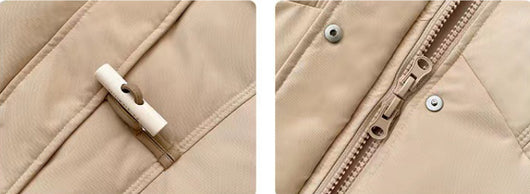 Chaqueta Suelta de Algodón para Mujer - Estilo Casual y Cómodo - Image 13