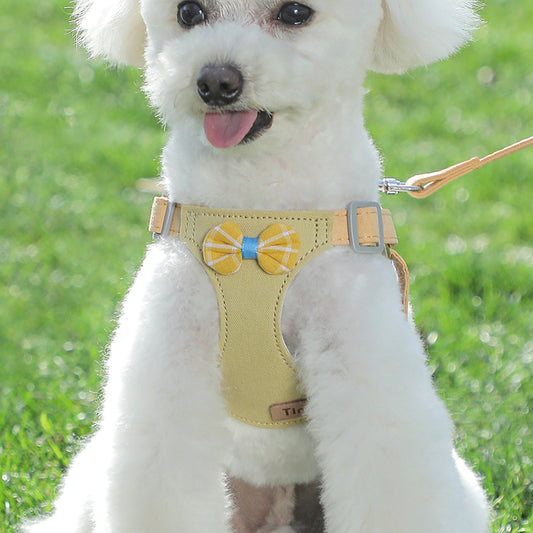 Chaleco Arnés de Cuerda para Perros Pequeños