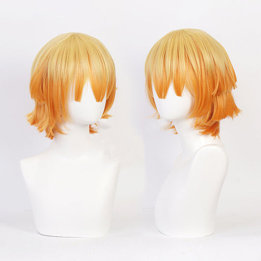 Peluca Degradada Tanjiro Demon Slayer - Cosplay Premium - Image 6