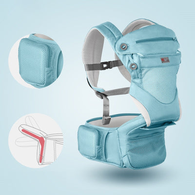 Asiento Portátil para Bebé - Ligero, Plegable y Todo Clima