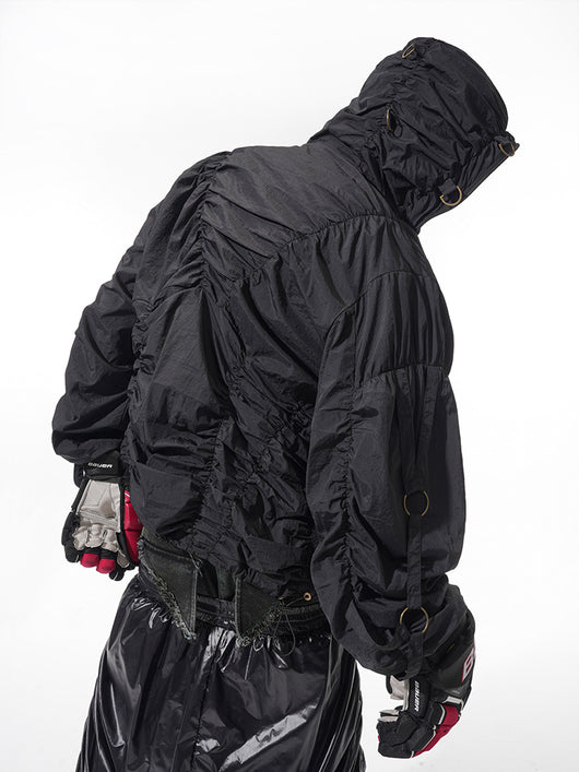 Chaqueta Impermeable con Capucha - Protección UV y Tecnología Antifrío - Image 4