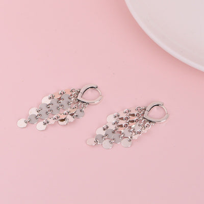 Aretes de Plata con Flecos - Diseño Elegante y Moderno - Image 12
