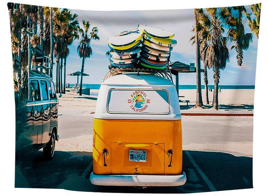 Tapiz Tabla de Surf Vintage - Image 2