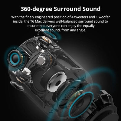 Parlante Bluetooth Portátil con Subwoofer para Exteriores - Image 12