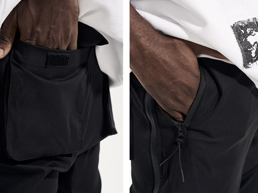 Leggings Deportivos Funcionales con Cierre de Doble Cremallera para Hombre - Image 12
