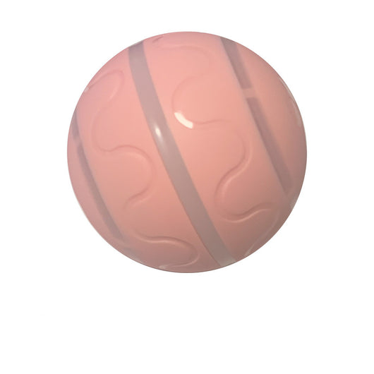 Orange pet wicked ball toy with colorful LED lights and a yellow paw-shaped remote control. - Image 12