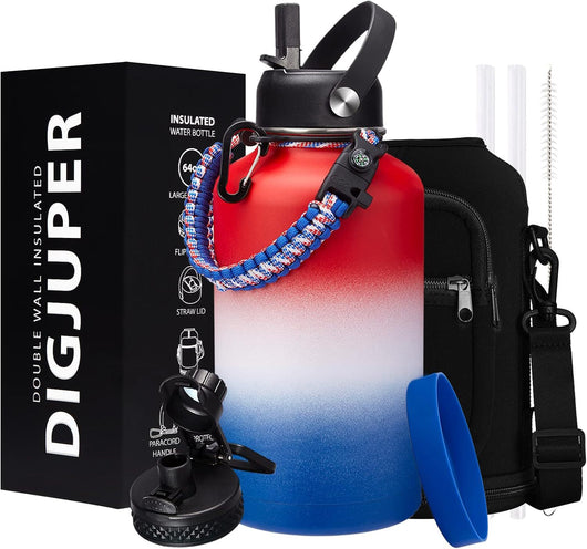 Termo Deportivo de Acero Inoxidable Gran Capacidad con Asa Aislante - Image 19