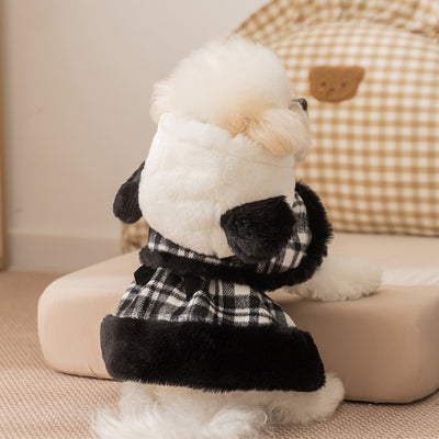 Conjunto de Abrigo y Falda para Perros Pequeños - Ropa Térmica de Invierno para Bichón Frisé y Gatos - Image 10