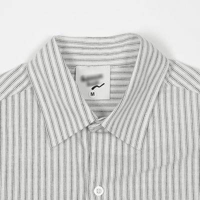 Camisa Casual de Rayas Verticales para Hombre - Image 4