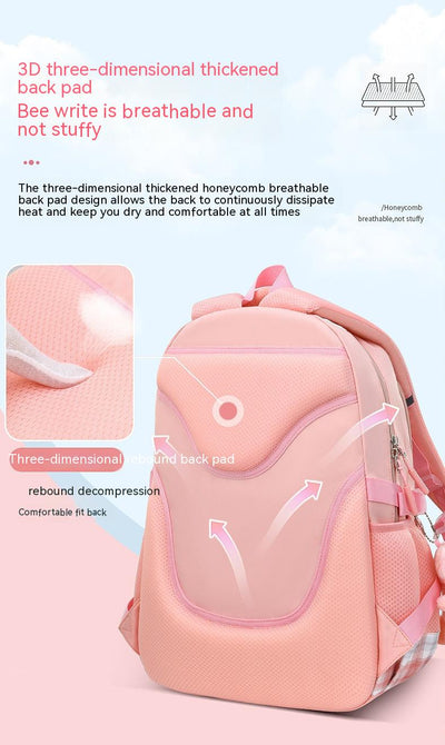 Mochila Escolar Infantil Grande con Diseño Cartoon Ligera y Cómoda - Image 18