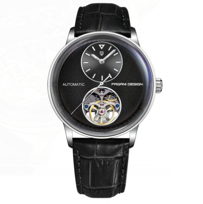 Reloj Automático Tourbillon de Lujo para Hombre con Esfera Luminosa - Image 5