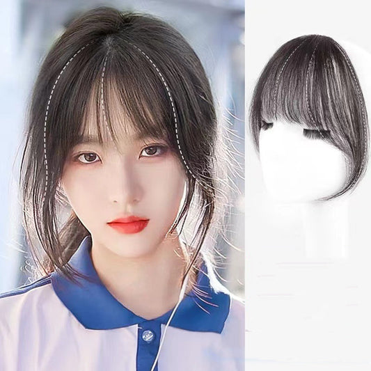 Peluca Flequillo Natural con Tecnología Air Bangs para Mujer