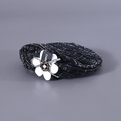 Boina Floral con Lazo y Encaje - Image 9