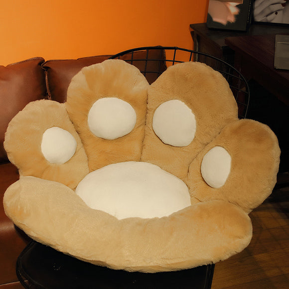 Almohada Cojín Suave de Patitas de Gato y Oso